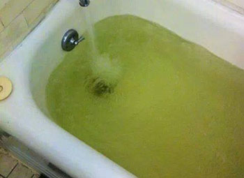 Residents of the area have been told that it’s okay to drink the water.
