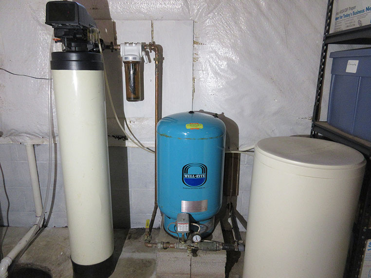 Completed Water Softener Installation.